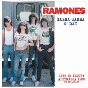 VINILO RAMONES / GABBA GABBA G´DAY-AUSTRALIA 1LP1