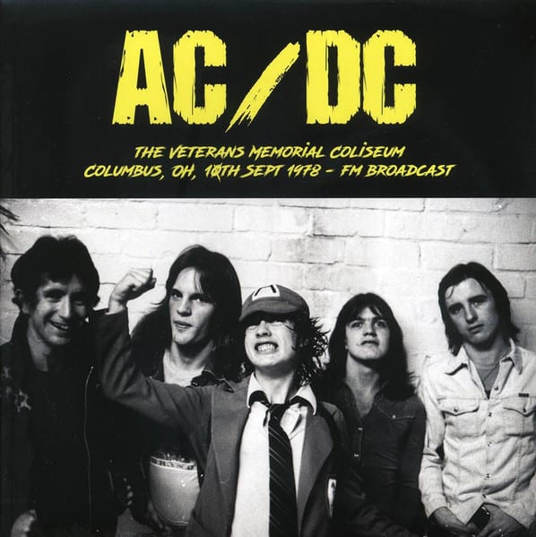 VINILO AC/DC/ THE VETERANS MEMORIAL COLISEUM 1LP1