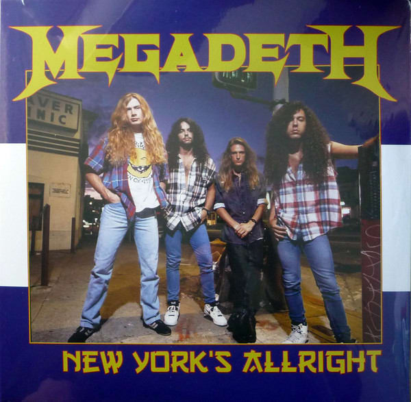 VINILO MEGADETH/ NEW YORK´S ALLRIGHT 1LP1
