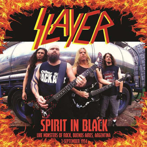 VINILO SLAYER/ SPIRIT IN BLACK, LIVE MONSTERS OF ROCK, 1994 1LP1