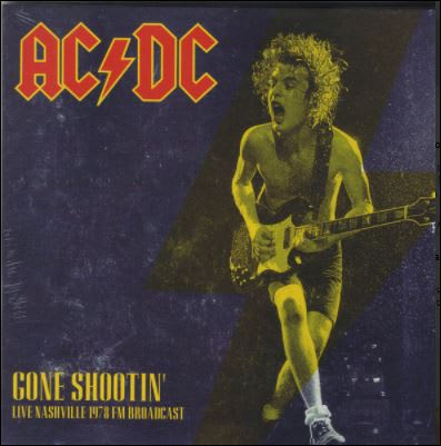 VINILO AC/DC/ GONE SHOOTING': LIVE NASHVILLE 1978 FM 1