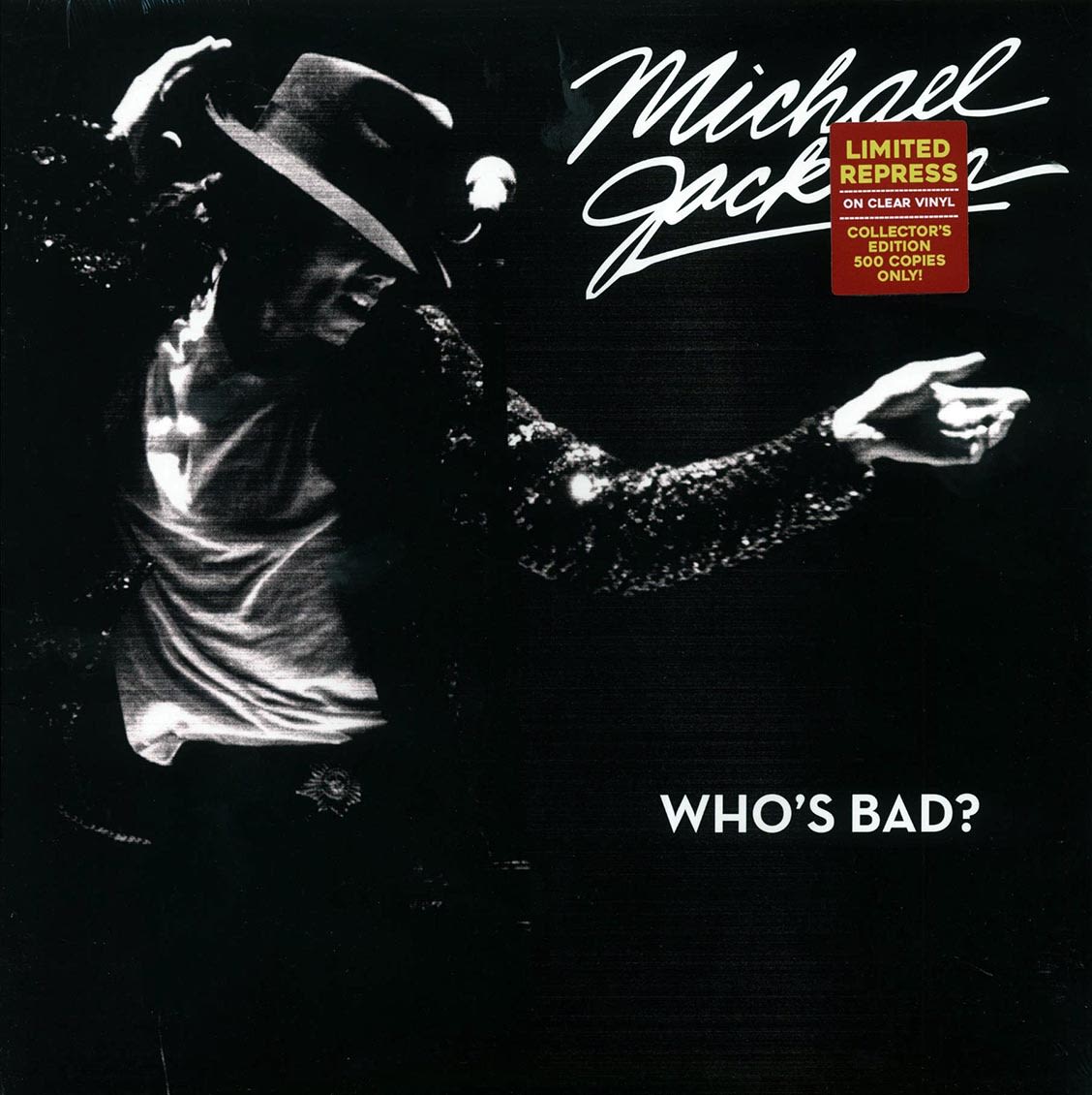 VINILO MICHAEL JACKSON / WHO´S BAD? (CLEAR VINYL) 1LP1