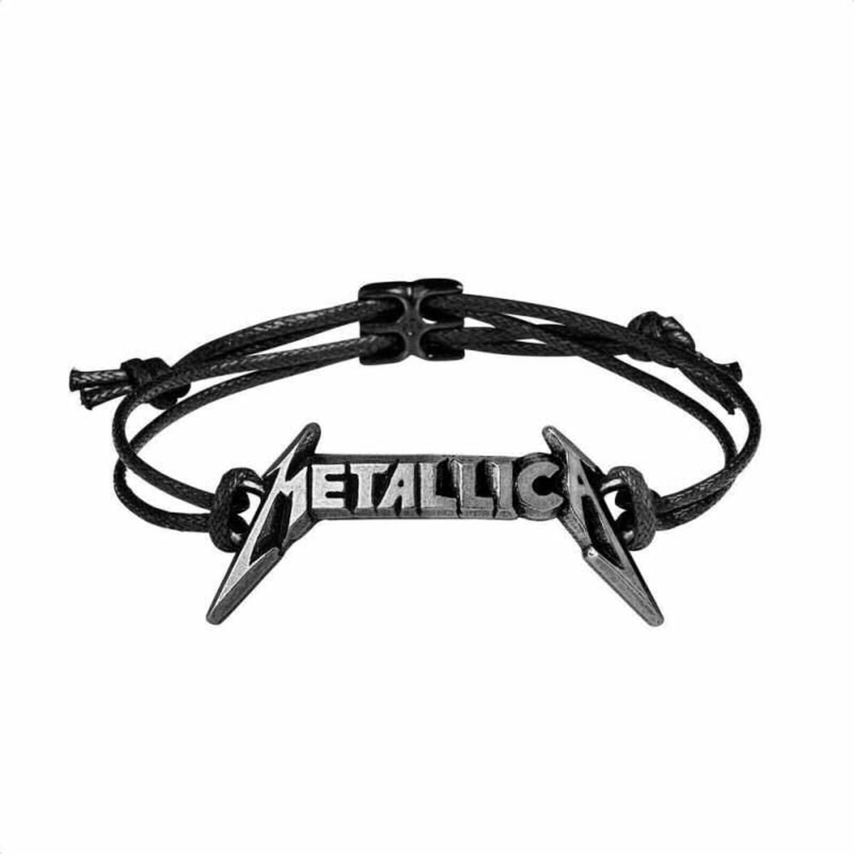 PULSERA DE CUERO METALLICA - LOGO METALLICA1