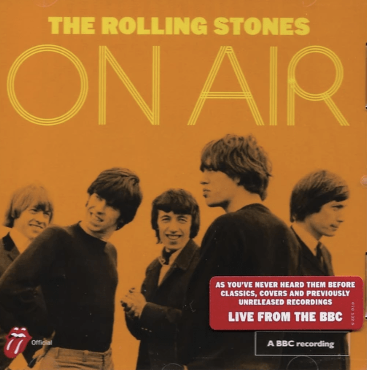 CD THE ROLLING STONES/ ON AIR 1CD1