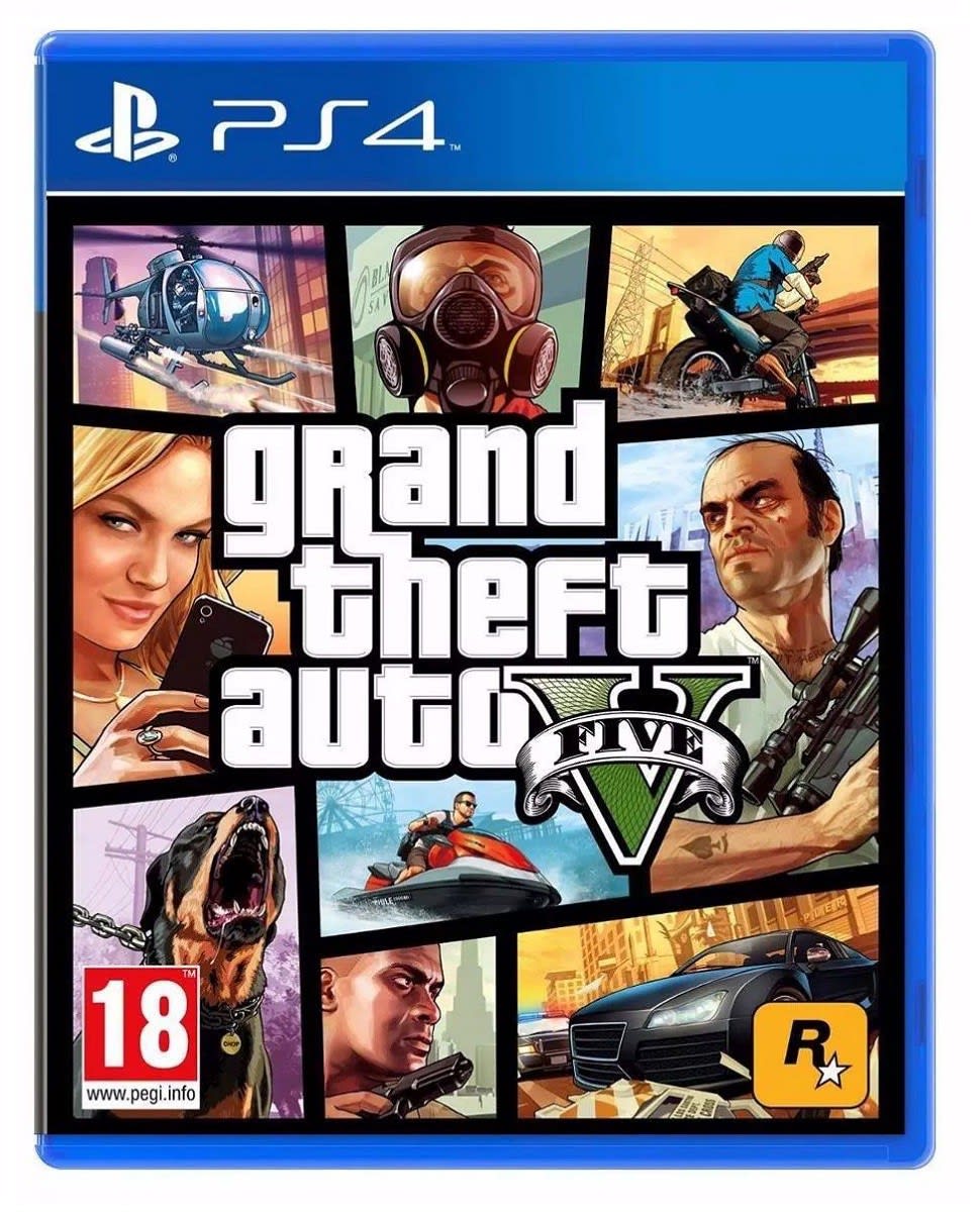 JUEGO PS4/ GRAND THEFT AUTO V2