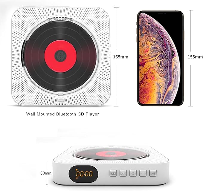 REPRODUCTOR DE CD PORTATIL BLANCO1