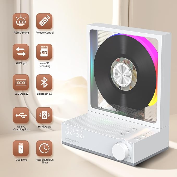 REPRODUCTOR DE CD PORTATIL C220A ALL-MEDIA PLAYER WHITE2