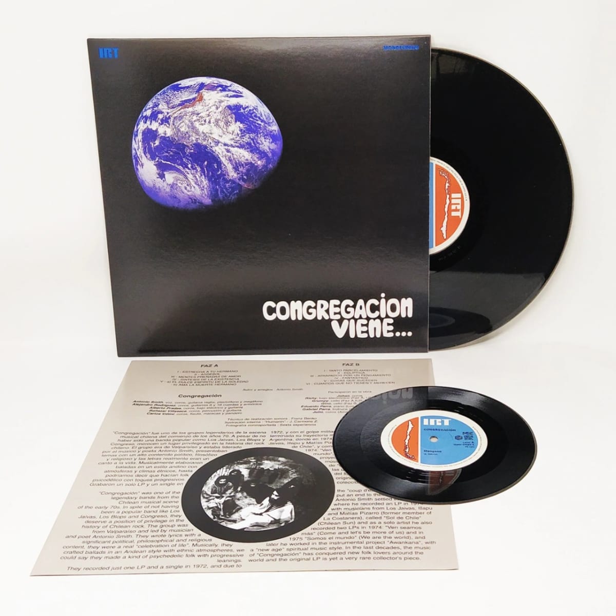 VINILO CONGREGACIÓN/ VIENE 1LP + 7