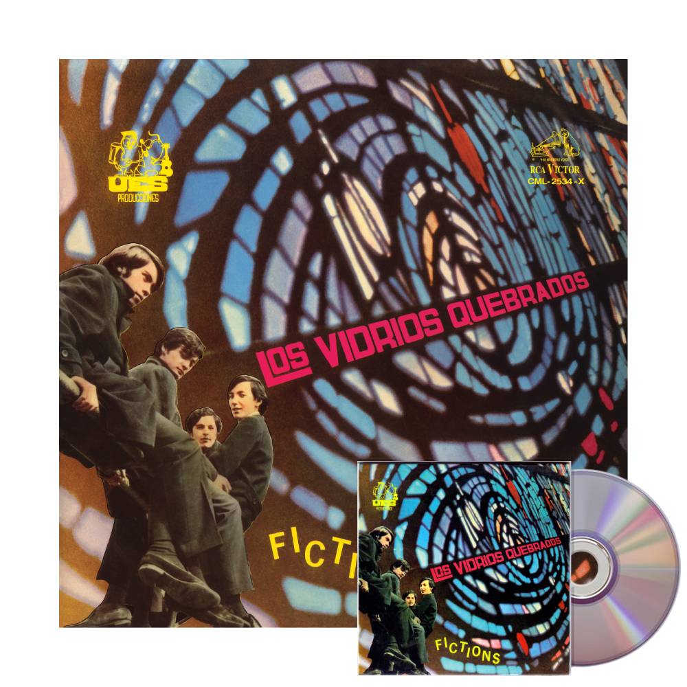 VINILO LOS VIDRIOS QUEBRADOS/ FICTIONS 1LP + CD1