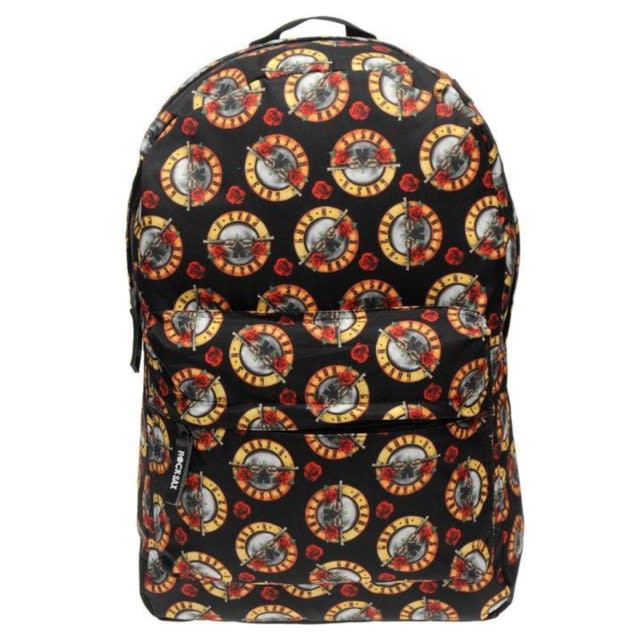 BOLSO GUNS N' ROSES - GUNS N' ROSES ROSES ALLOVER (CLASSIC RUCKSACK)1