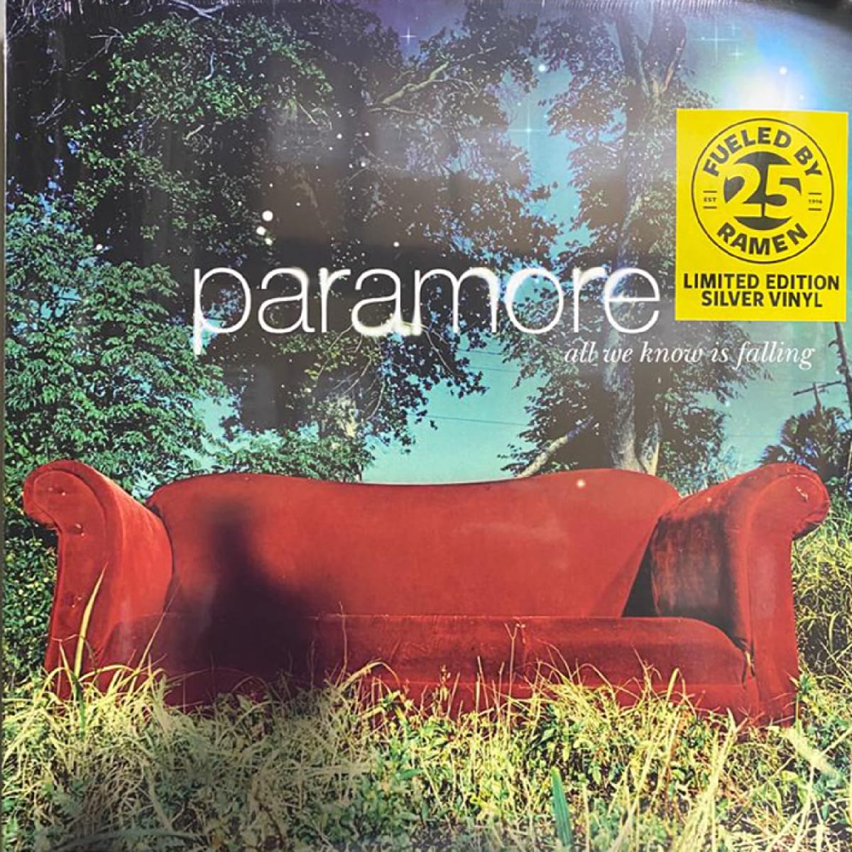 VINILO PARAMORE/ ALL WE KNOW IS FALLING (SILVER) 1LP2
