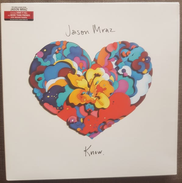 VINILO JASON MRAZ/ KNOW. 1LP1