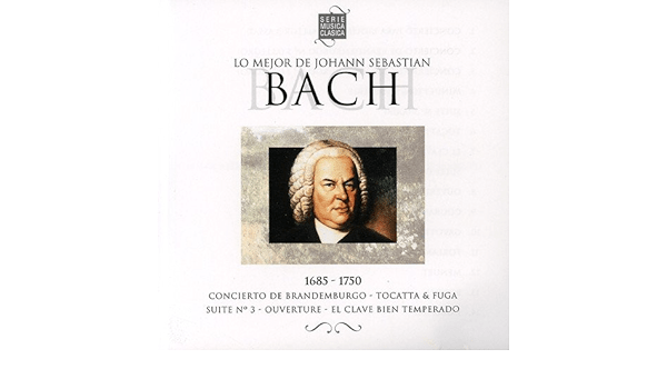 CD VARIOS ARTISTAS/ LOS MEJOR DE JOHANN SEBASTIAN BACH 1CD1
