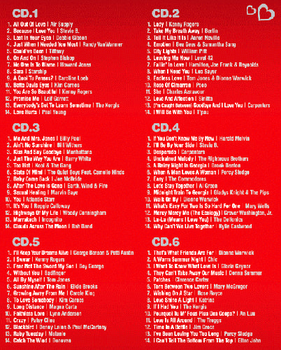 CD DELUXE BOX SET EDITION LOVE/ LOVE IN BOX 6CD1