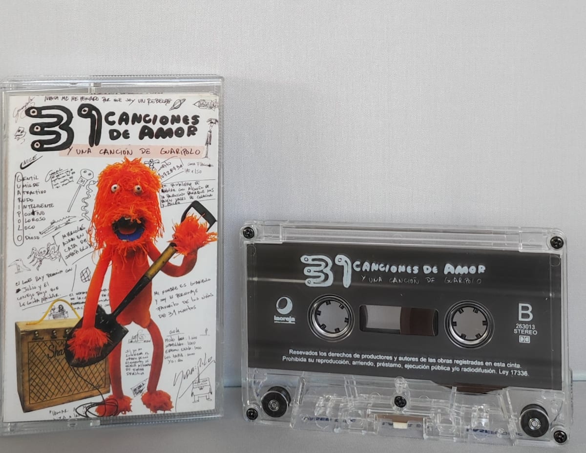 CASSETTE 31 MINUTOS/ 31 CANCIONES DE AMOR Y UNA CANCION DE GUARIPOLO1