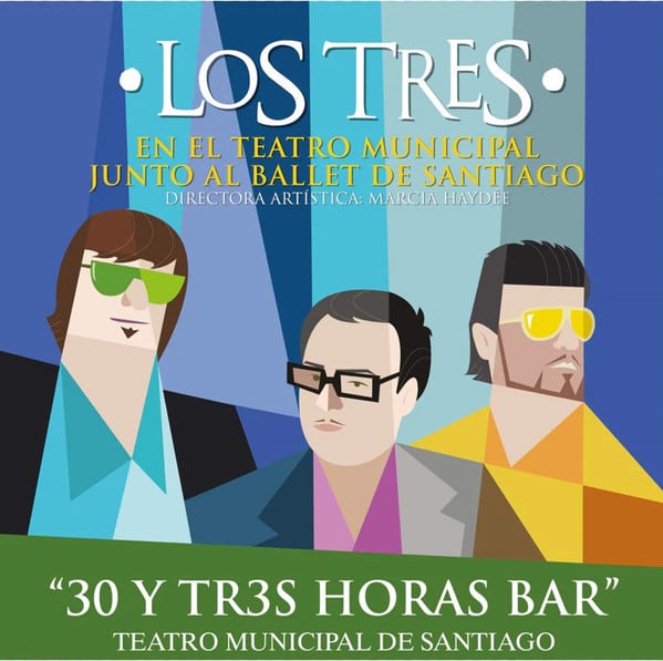 VINILO LOS TRES/ 33 HORAS BAR 2LP1