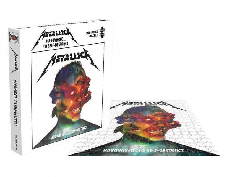 ROMPECABEZAS METALLICA - HARDWIRED TO SELF-DESTRUCT (500 PIECE JIGSAW PUZZLE)1