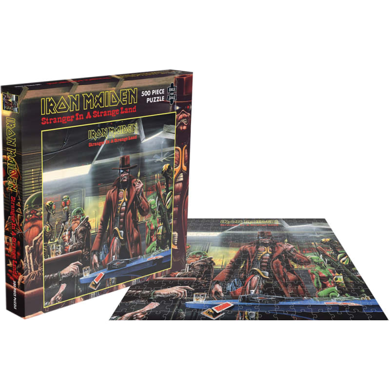 ROMPECABEZAS IRON MAIDEN - STRANGER IN A STRANGE LAND  (500 PIECE JIGSAW PUZZLE)1