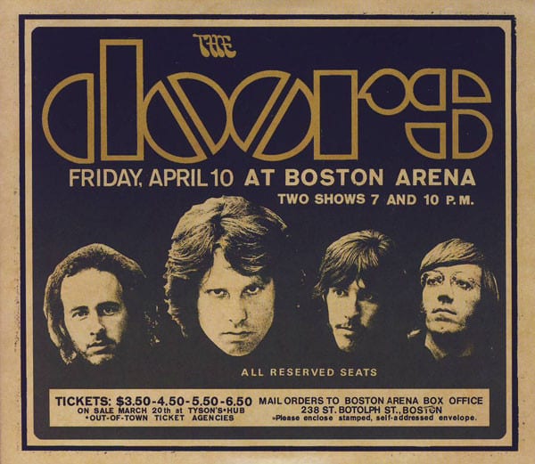 CD THE DOORS/ LIVE IN BOSTON 1970 3CD1