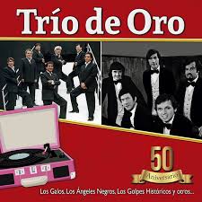 CD TRIO DE ORO/ LOS GOLPES-LOS GALOS-LOS ANGELES NEGROS (50 ANIVERSARIO)1