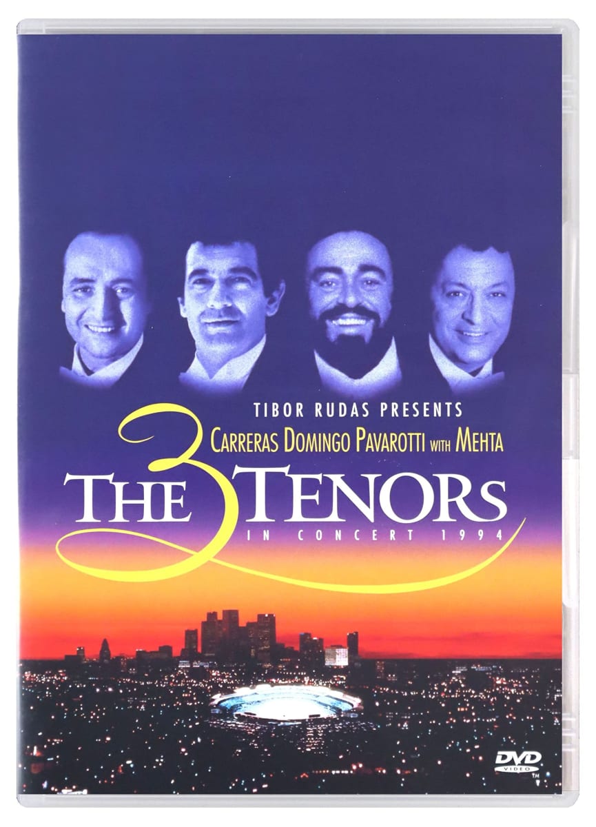 DVD THE 3 TENORS/ THE TENORS IN CONCERT 1994 1DVD1