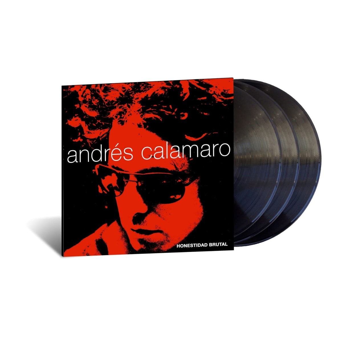VINILO ANDRES CALAMARO/ HONESTIDAD BRUTAL 3LP2
