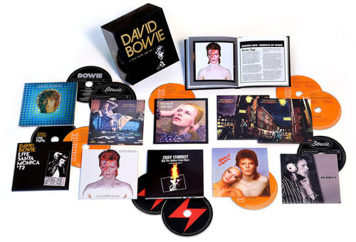 CD DAVID BOWIE/ FIVE YEARS (1969 - 1973) 12CD2