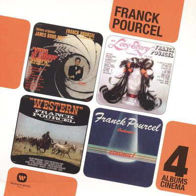 CD FRANCK POURCEL/ COFFRET 4 CD CINÉMA 4CD1