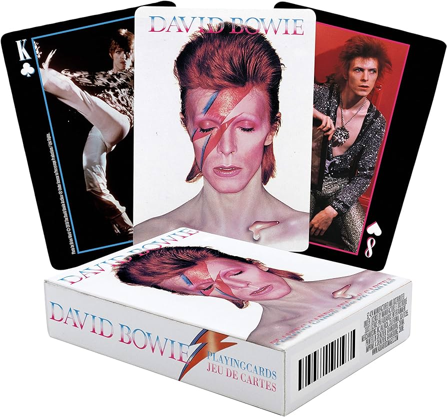 CARTAS DE JUEGO DAVID BOWIE -  CARTAS TEMÁTICA  BOWIE1