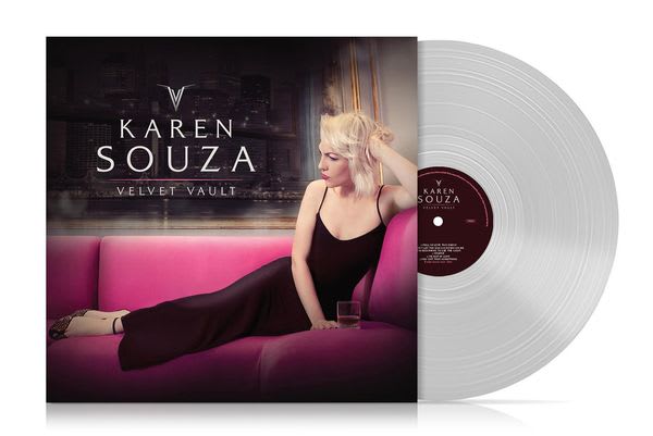VINILO KAREN SOUZA/ VELVET VAULT (TRANSPARENT VINYL) 1LP2