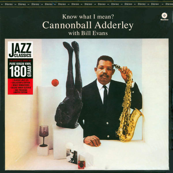 VINILO CANNONBALL ADDERLEY/ KNOW WHAT I MEAN? 1LP1