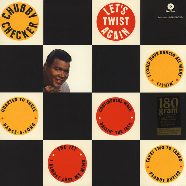 VINILO CHUBBY CHECKER/ LET´S TWIST AGAIN 1LP1