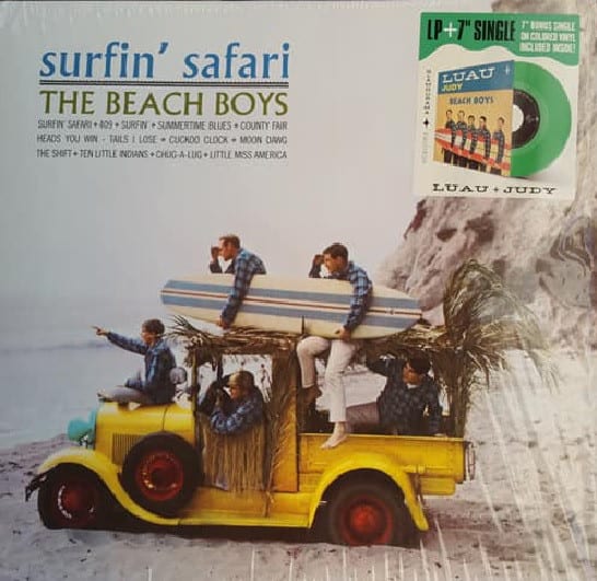 VINILO THE BEACH BOYS/ SURFIN' SAFARI +7