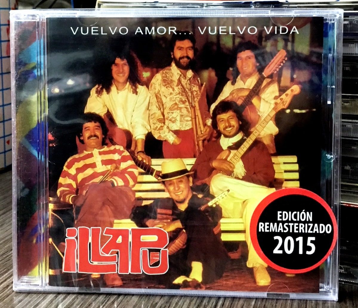 CD ILLAPU/ VUELVO AMOR VUELVO VIDA 1CD1