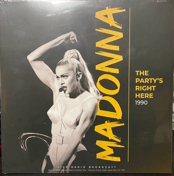 VINILO MADONNA/ THE PARTY'S RIGHT HERE 1990 1LP1
