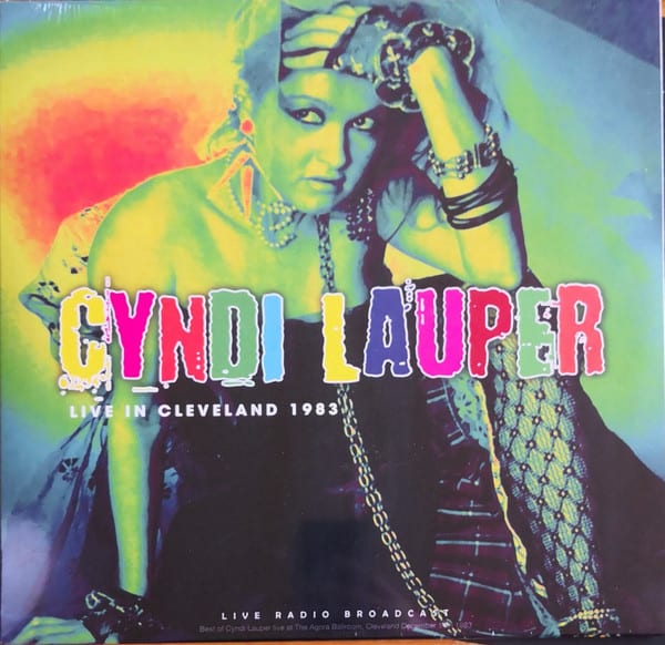 VINILO CYNDI LAUPER/ LIVE IN CLEVELAND 1983 1LP1