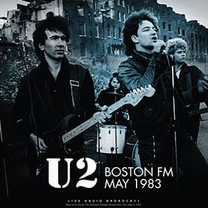 VINILO U2/ BOSTON FM May 1983 1LP1