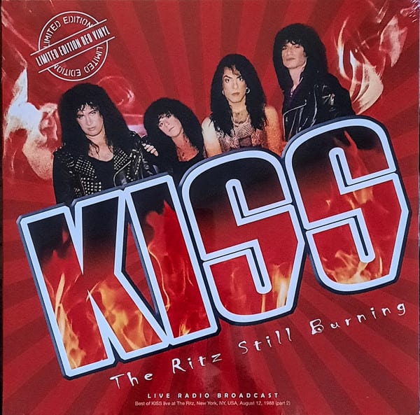 VINILO KISS/ THE RITZ STILL BURNING (Red Vinyl) 1LP1
