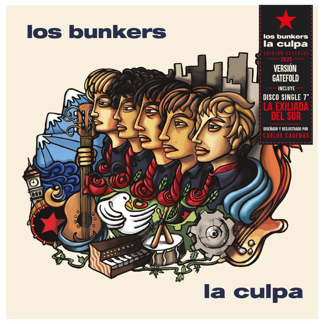 VINILO LOS BUNKERS / LA CULPA 1LP1