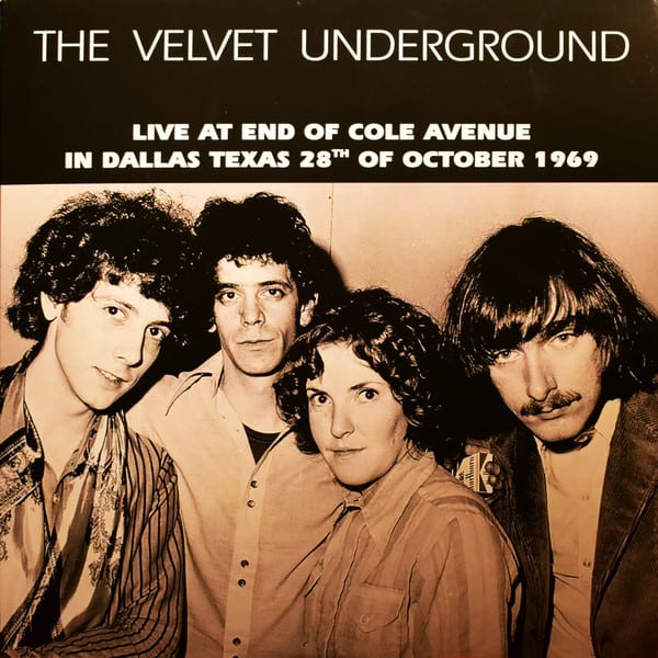 VINILO THE VELVET UNDERGROUND/ LIVE AT END OF COLE AVENUE IN DALLAS. TEXAS. 28Th OF OCTOBER 1969 1LP1