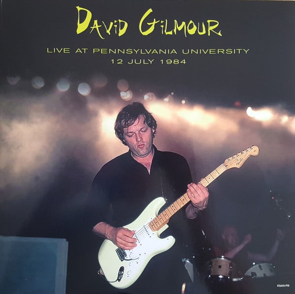 VINILO DAVID GILMOUR/ LIVE AT PENNSYLVANIA UNIVERSITY 12 July 1984 1LP1