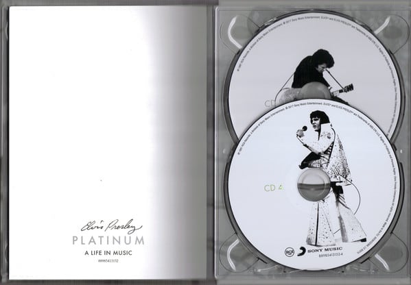 CD ELVIS PRESLEY/ PLATINUM 4CD2