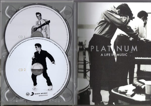 CD ELVIS PRESLEY/ PLATINUM 4CD3
