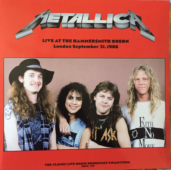 VINILO METALLICA/ LIVE AT THE HAMMERSMITH ODEO (RED VINYL) 1LP1