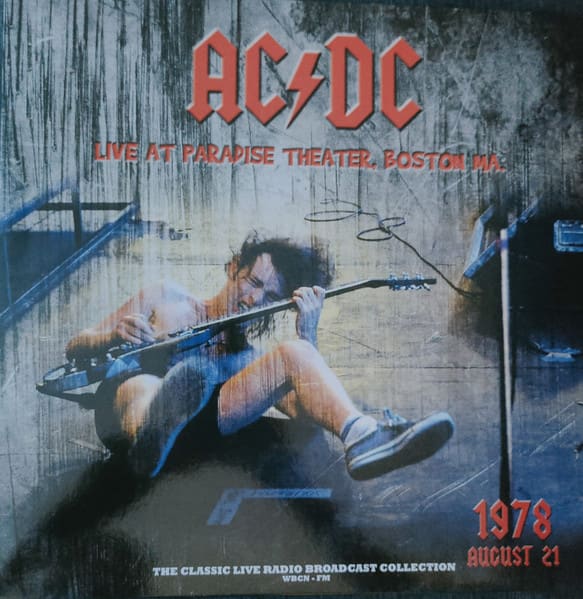 VINILO AC/DC/ LIVE AT PARADISE THEATER BOSTON 1978 1LP1