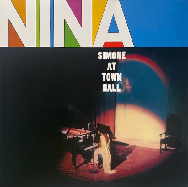 VINILO NINA SIMONE/ AT TOWN HALL (BLUE VINYL) 1LP1