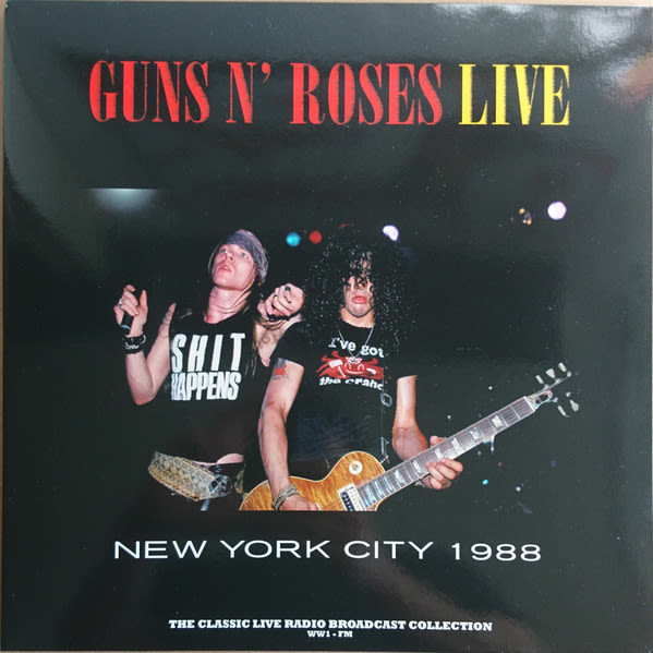 VINILO GUNS N' ROSES/ LIVE NEW YORK CITY 1988 (COLORED) 1LP1