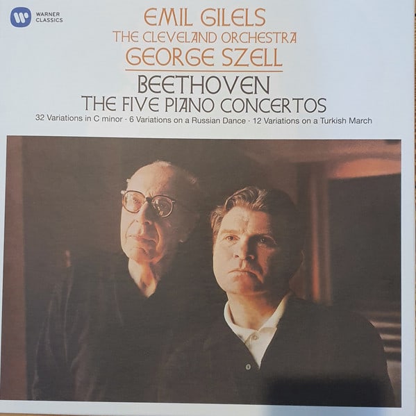 VINILO EMIL GILELS/ BEETHOVEN: PIANO CONCERTOS NOS 5LP1