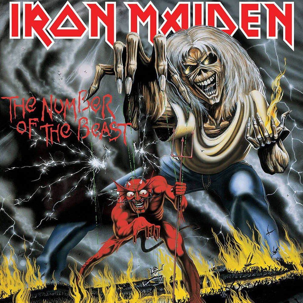 CD IRON MAIDEN/ THE NUMBER OF THE BEAST 1CD1