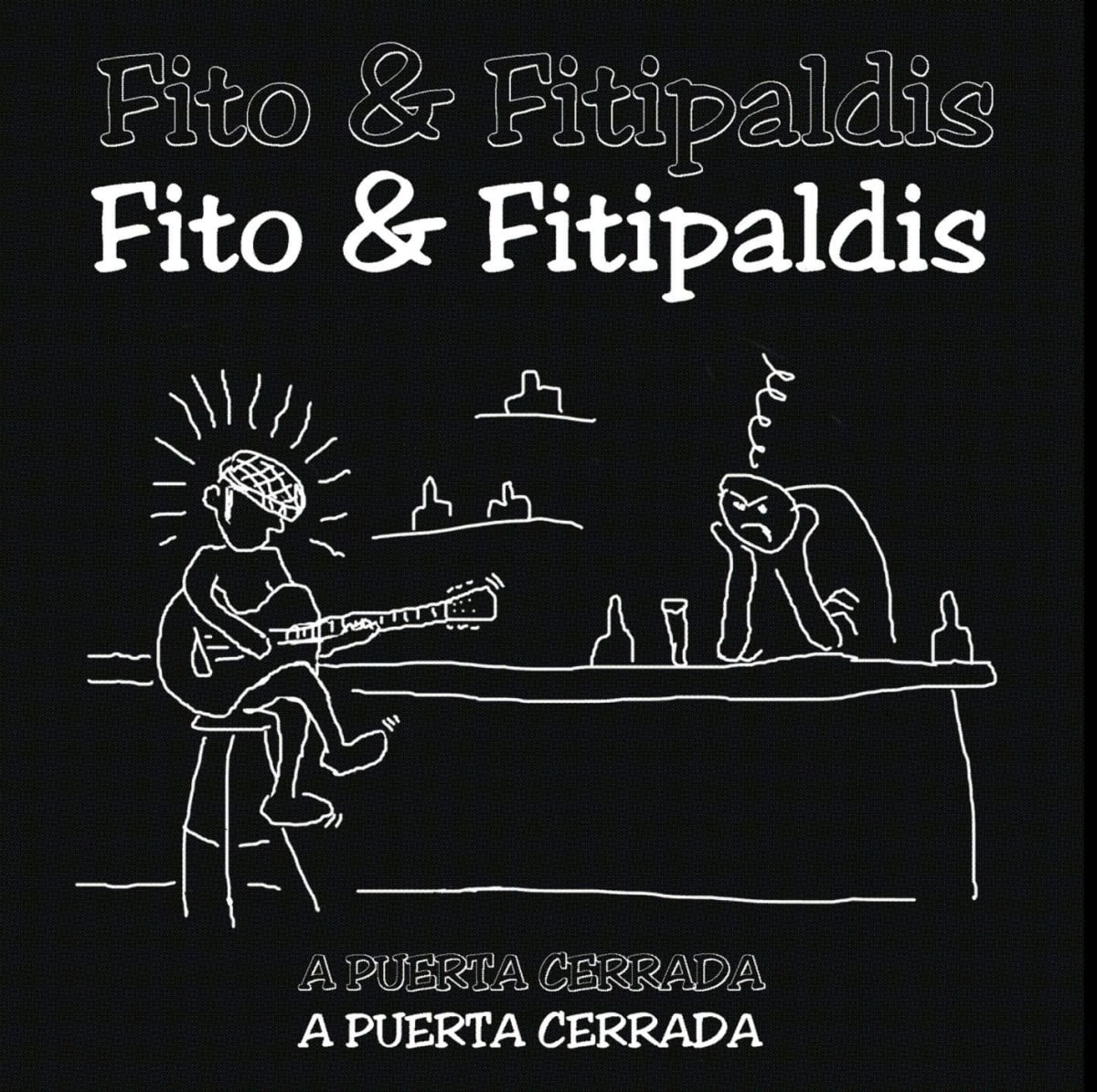 CD FITO Y FITIPALDIS/ A PUERTA CERRADA 1CD1